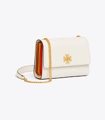 TORY BURCH SMALL KIRA LEATHER CHAIN BAG