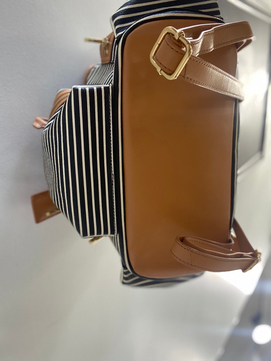 TORY BURCH STRIPED VIVA BACKPACK