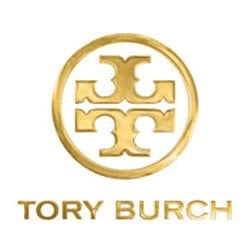 TORY BURCH MONOGRAM EMBOSSED SUEDE BUCKET BAG