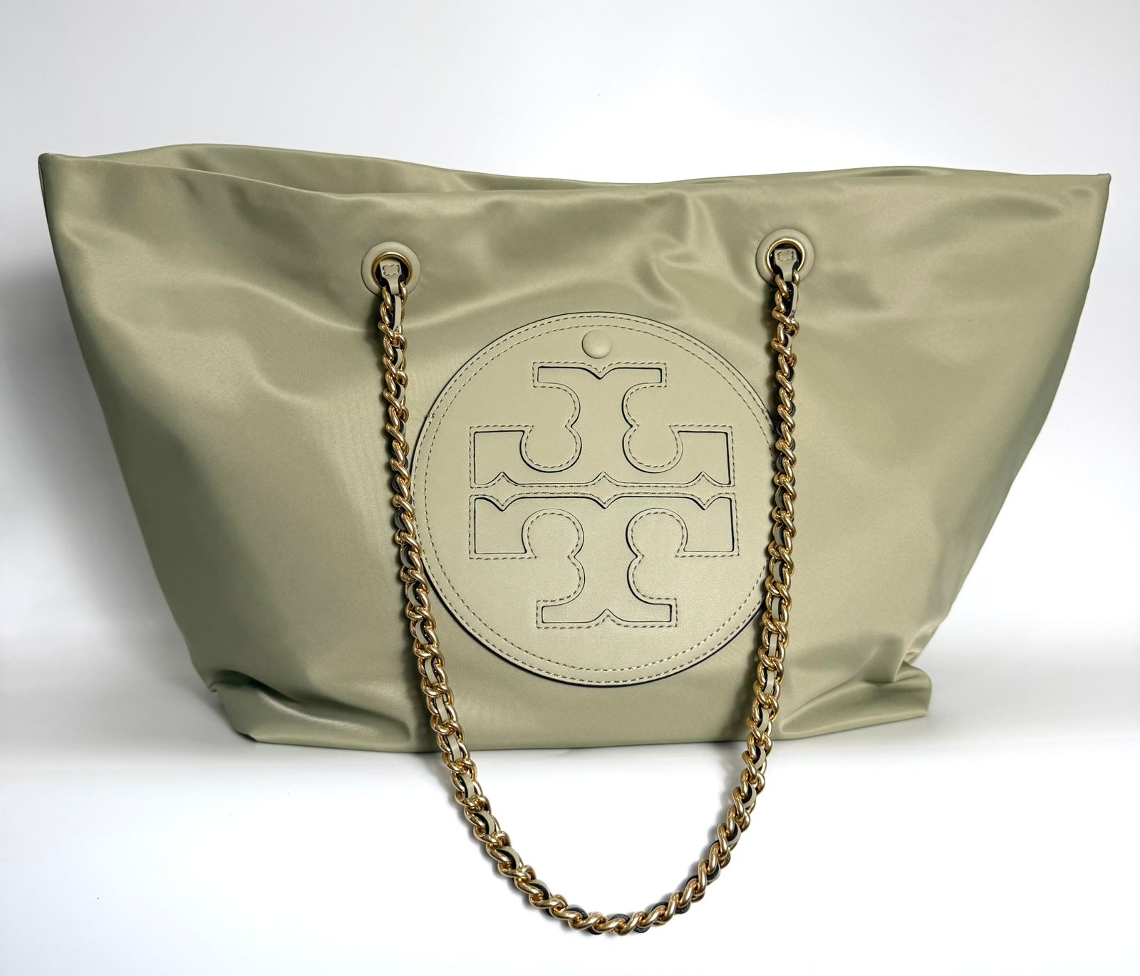 TORY BURCH ELLA CHAIN TOTE BAG