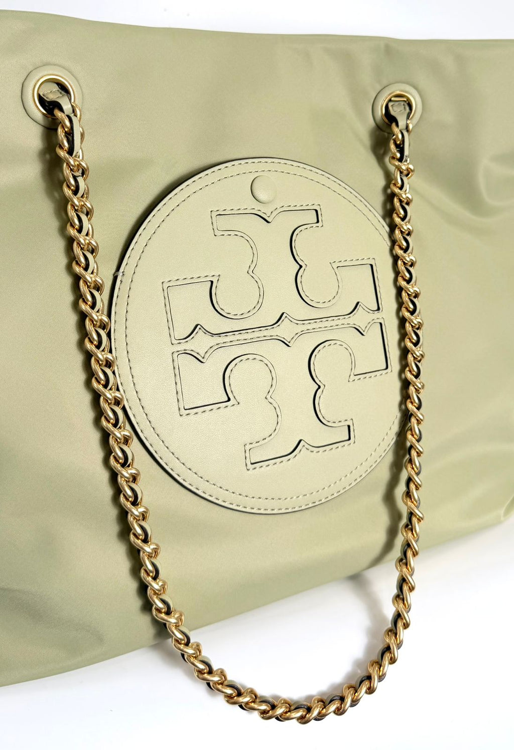 TORY BURCH ELLA CHAIN TOTE BAG