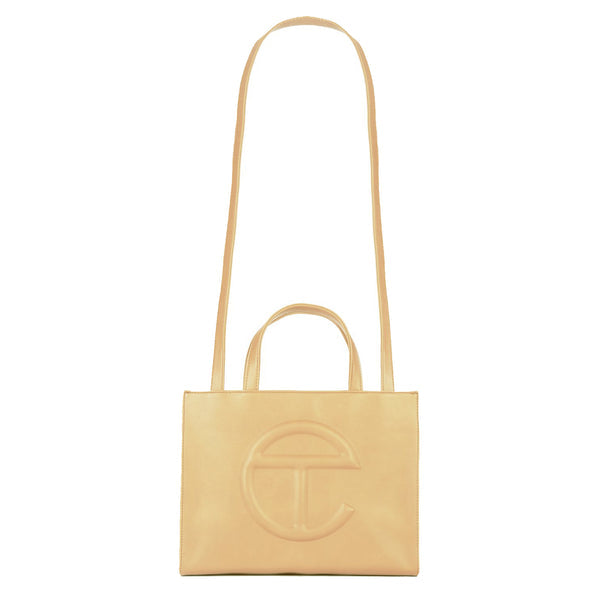TELFAR Shopping Large Tote-Cream