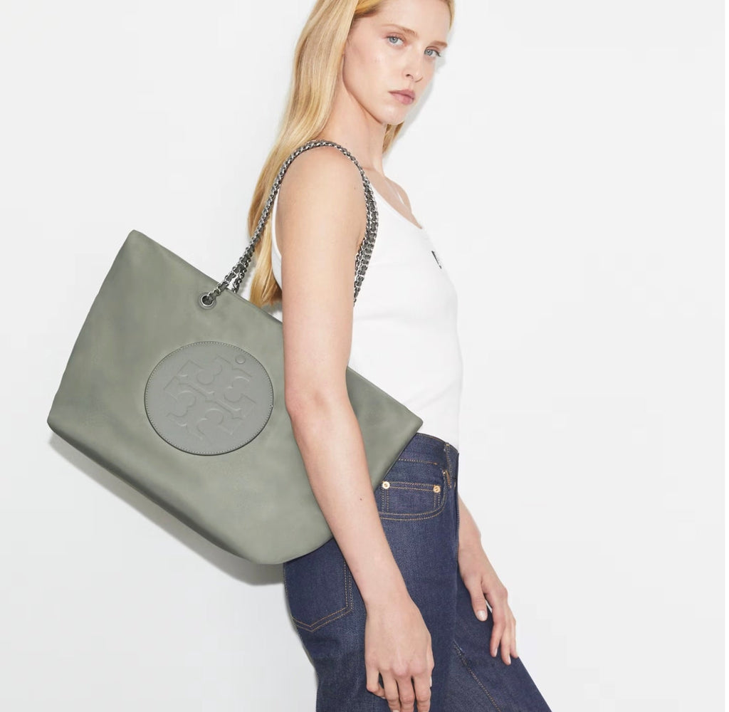 TORY BURCH ELLA CHAIN TOTE BAG