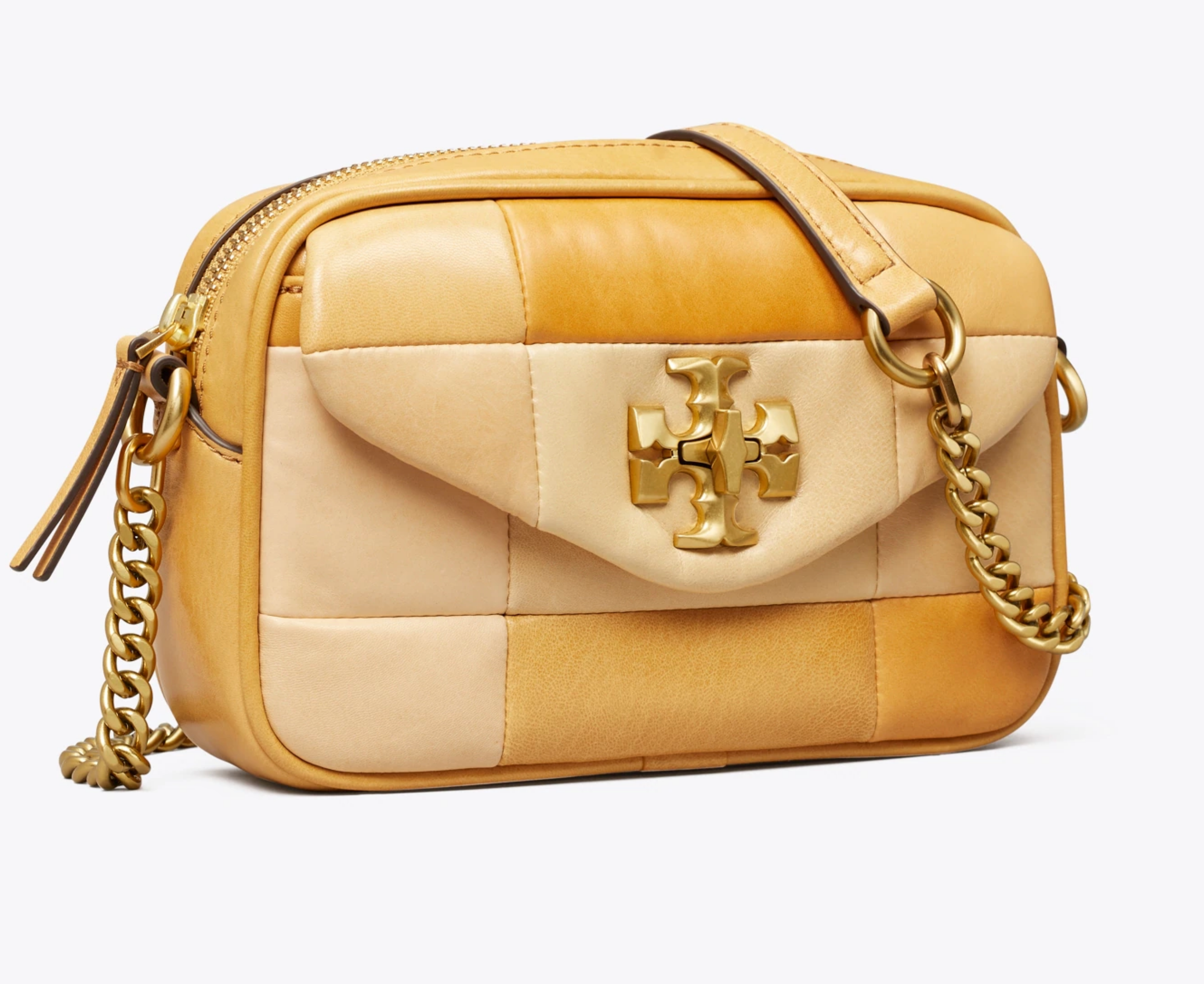 TORY BURCH KIRA PATCHWORK MINI CAMERA BAG