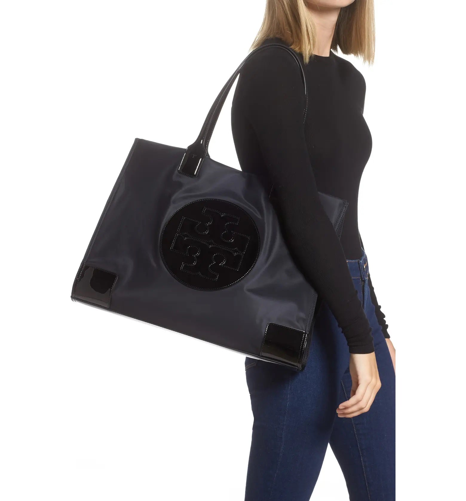 TORY BURCH LARGE ELLA TOTE BAG