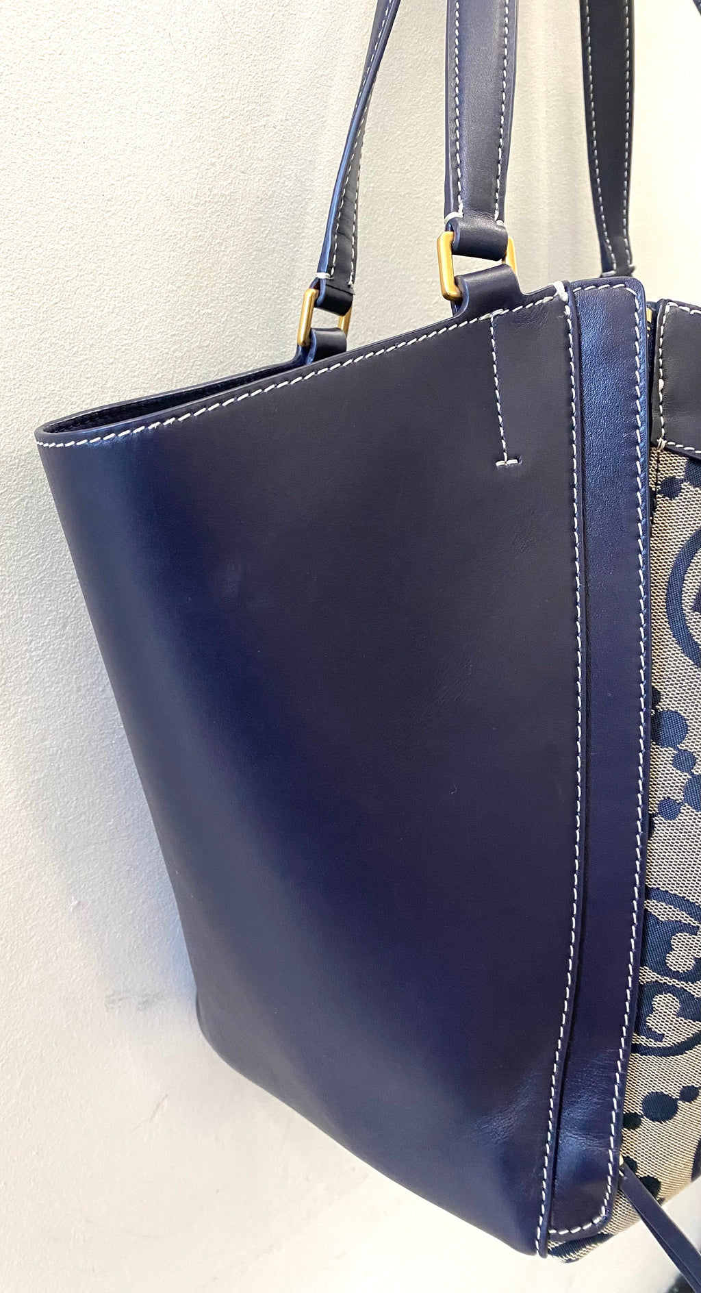 TORY BURCH McGRAW T-MONOGRAM DRAGONFLY TOTE BAG
