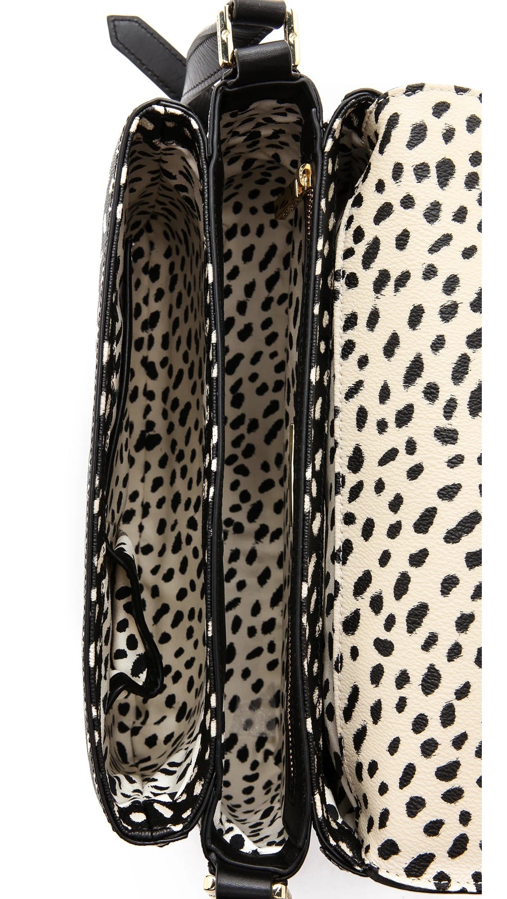 TORY BURCH KERRINGTON DOTTED PONY PRINT CROSSBODY BAG