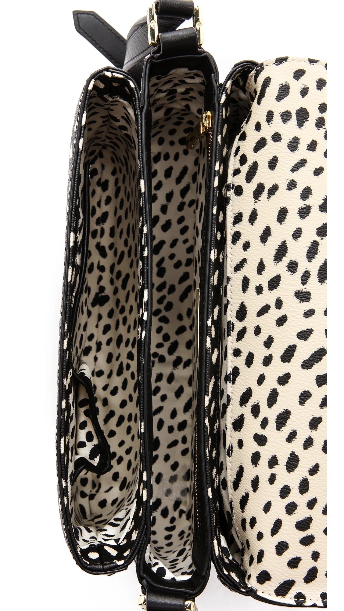TORY BURCH KERRINGTON DOTTED PONY PRINT CROSSBODY BAG