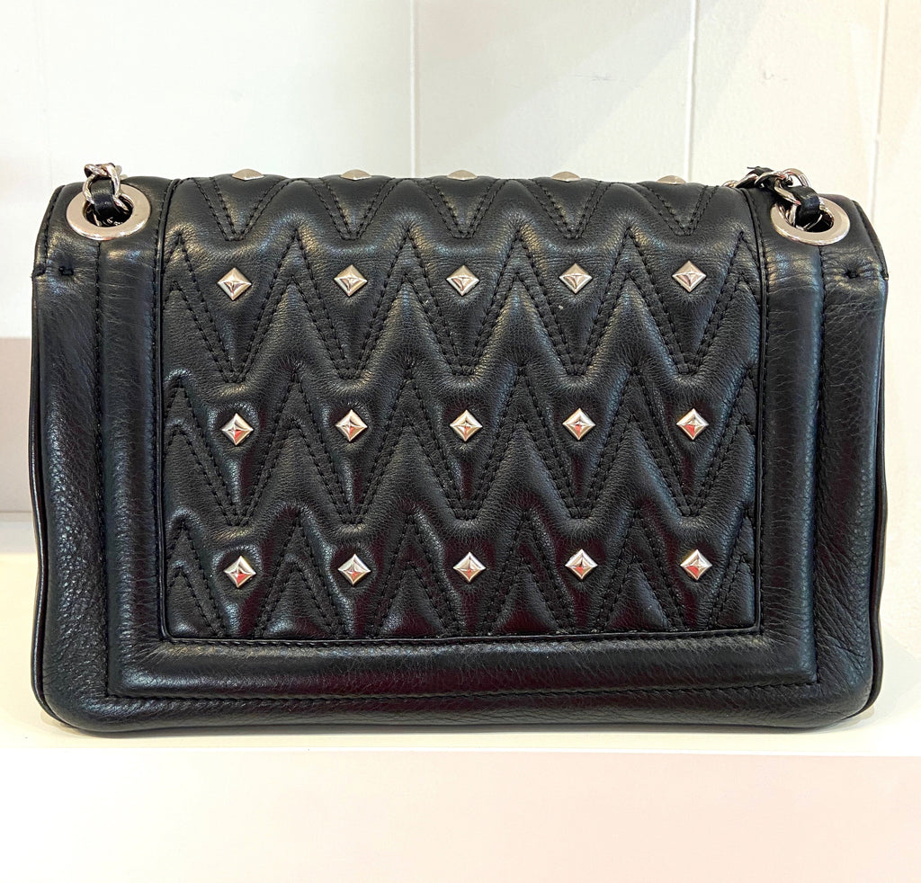 VALENTINO ALICE D LEATHER SHOULDER BAG