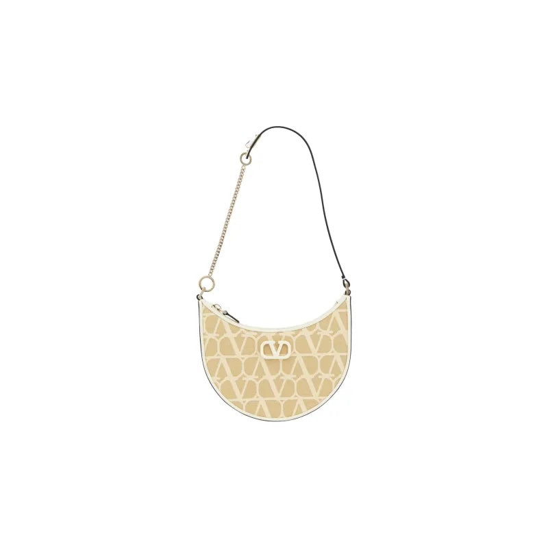 VALNTINO GARAVANI MINI V LOGO HOBO BAG