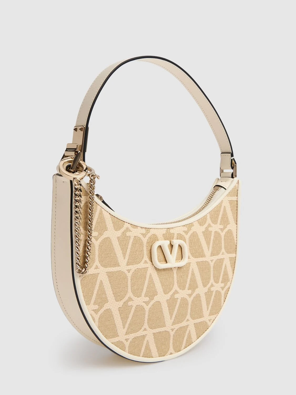 VALNTINO GARAVANI MINI V LOGO HOBO BAG