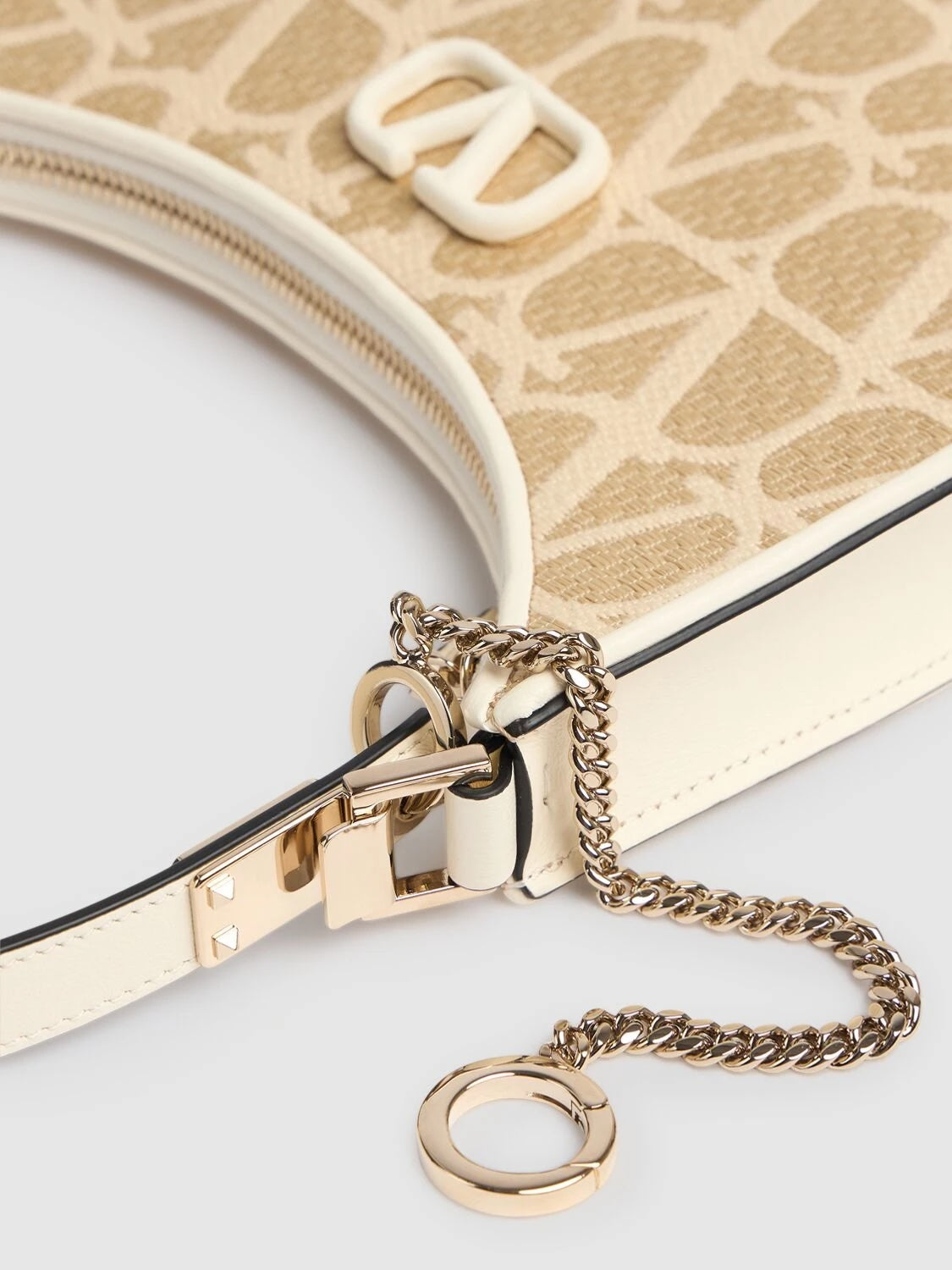VALNTINO GARAVANI MINI V LOGO HOBO BAG