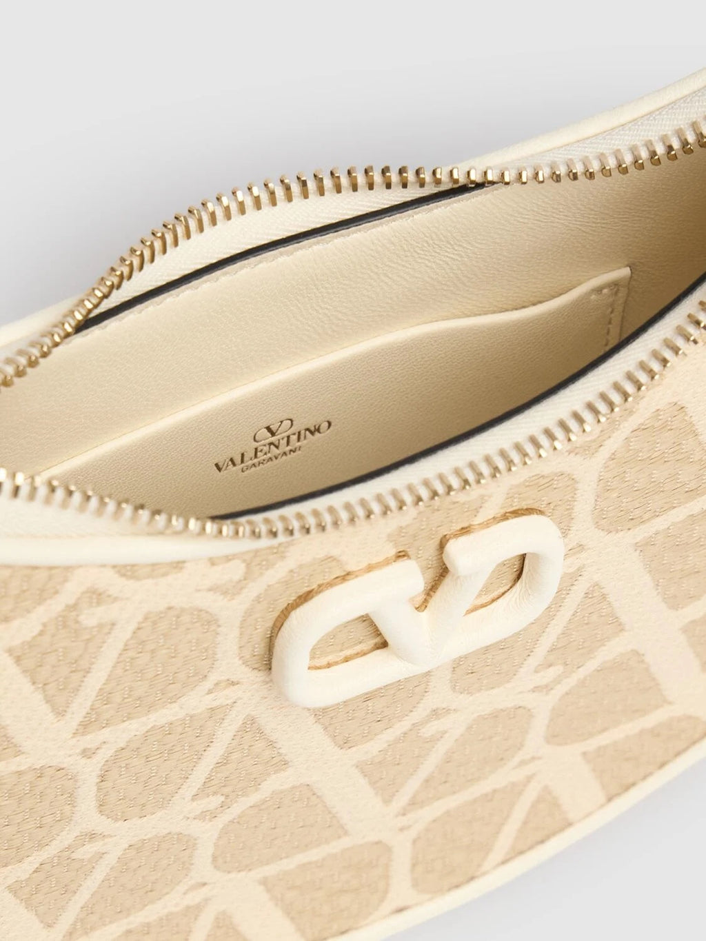 VALNTINO GARAVANI MINI V LOGO HOBO BAG