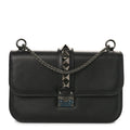VALENTINO GARAVANI VITELLO GLAM CALFSKIN ROCKSTUD FLAP BAG