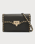 VALENTINO ROCKSTUD CALFSKIN MEDIUM CROSSBODY BAG