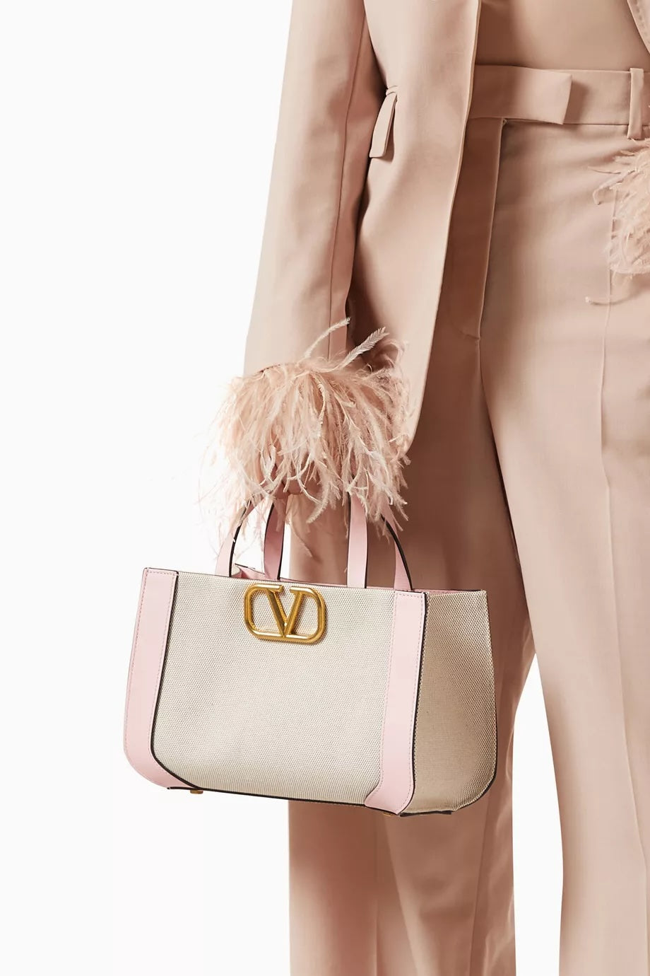 VALENTINO GARAVANI VLOGO SHOPPER TOTE BAG