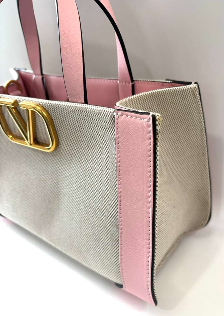 VALENTINO GARAVANI VLOGO SHOPPER TOTE BAG