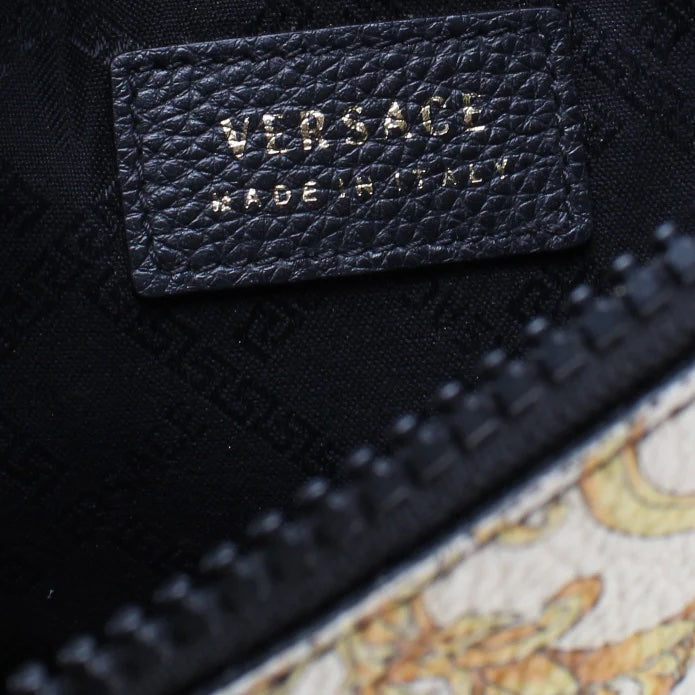 VERSACE HIBISCUS HERITAGE POUCH