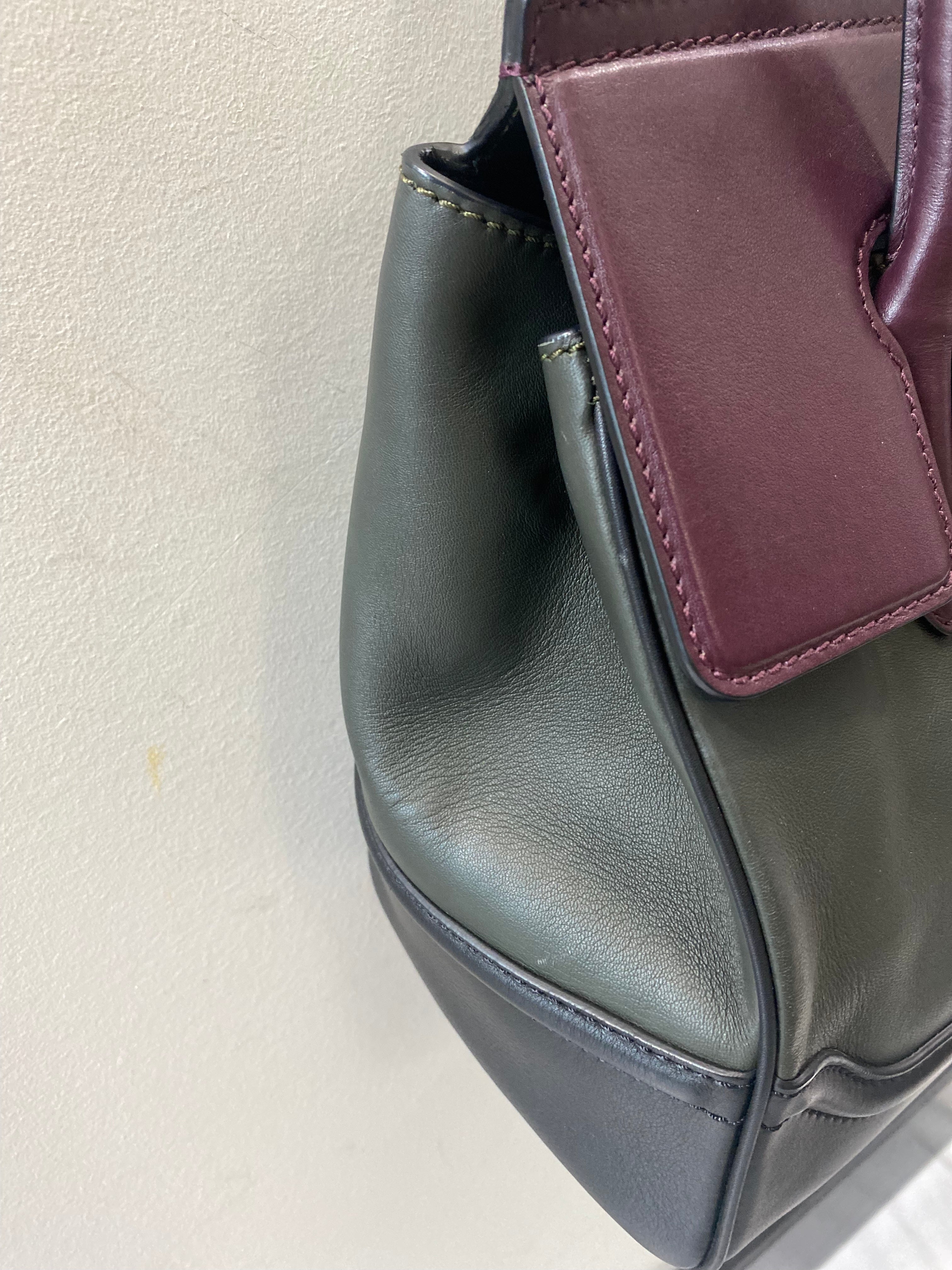 VERSACE PALAZZO MEDUSA EMPIRE LEATHER HANDBAG