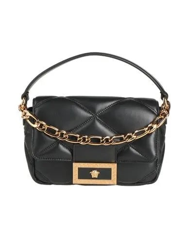 VERSACE LA MEDUSA SMALL CALFSKIN LEATHER SHOULDER BAG
