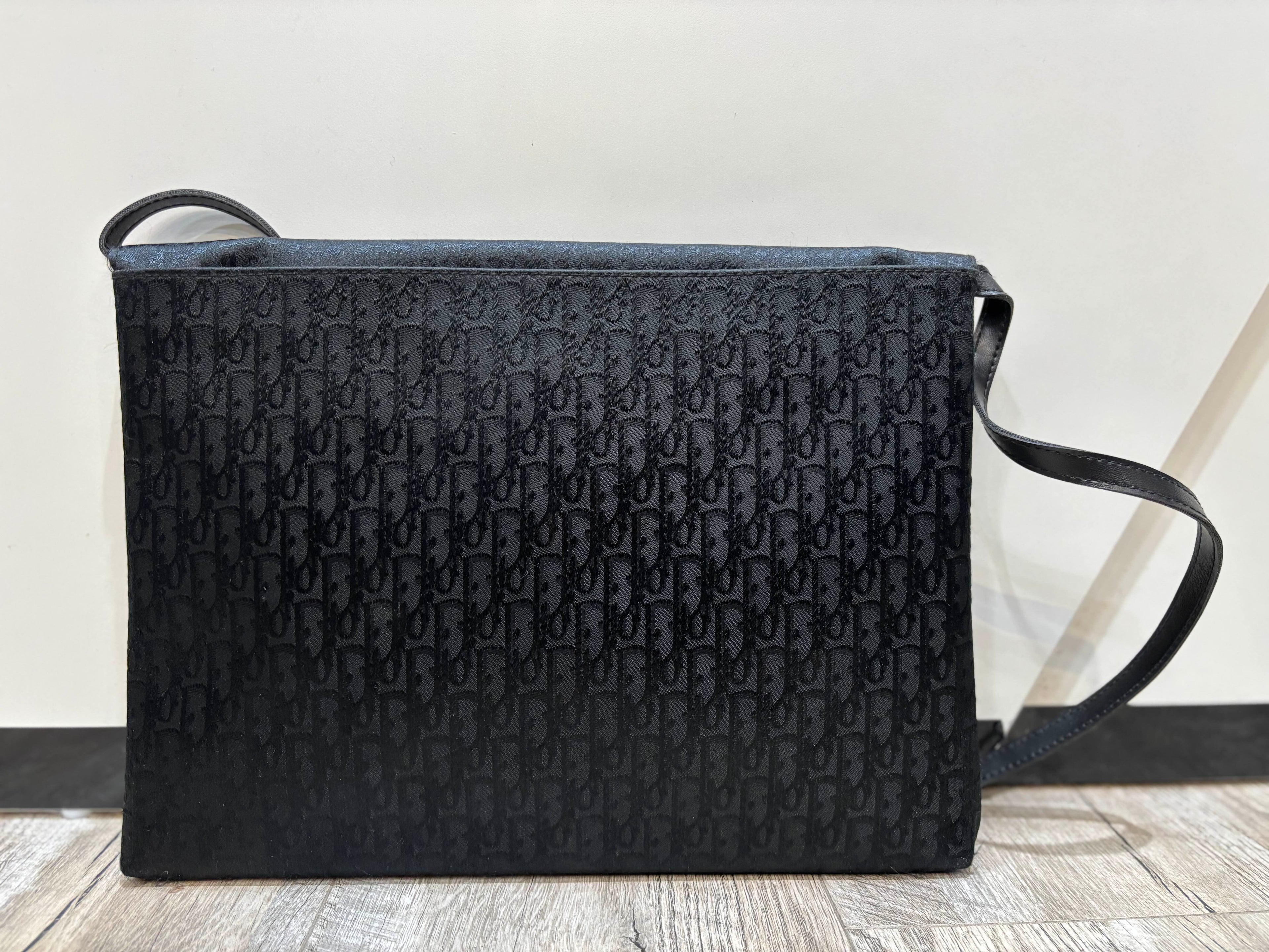 VINTAGE DIOR PRINCE JANNIS ENVELOPE STYLE BAG IN CLOTH