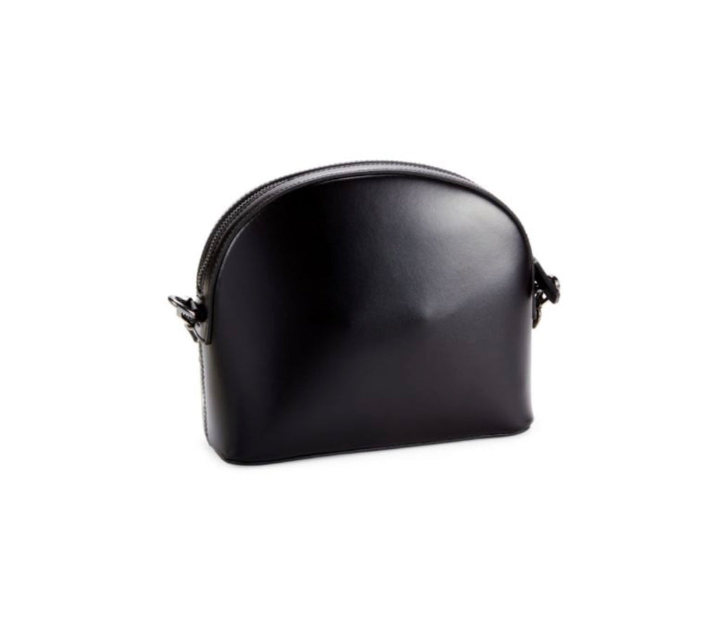VALENTINO DIANA DISTRESSED TIE-DYE LEATHER CROSSBODY BAG
