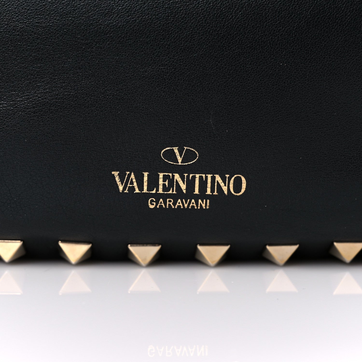 VALENTINO GARAVANI ROCKSTUD SOFT LEATHER TOTE BAG
