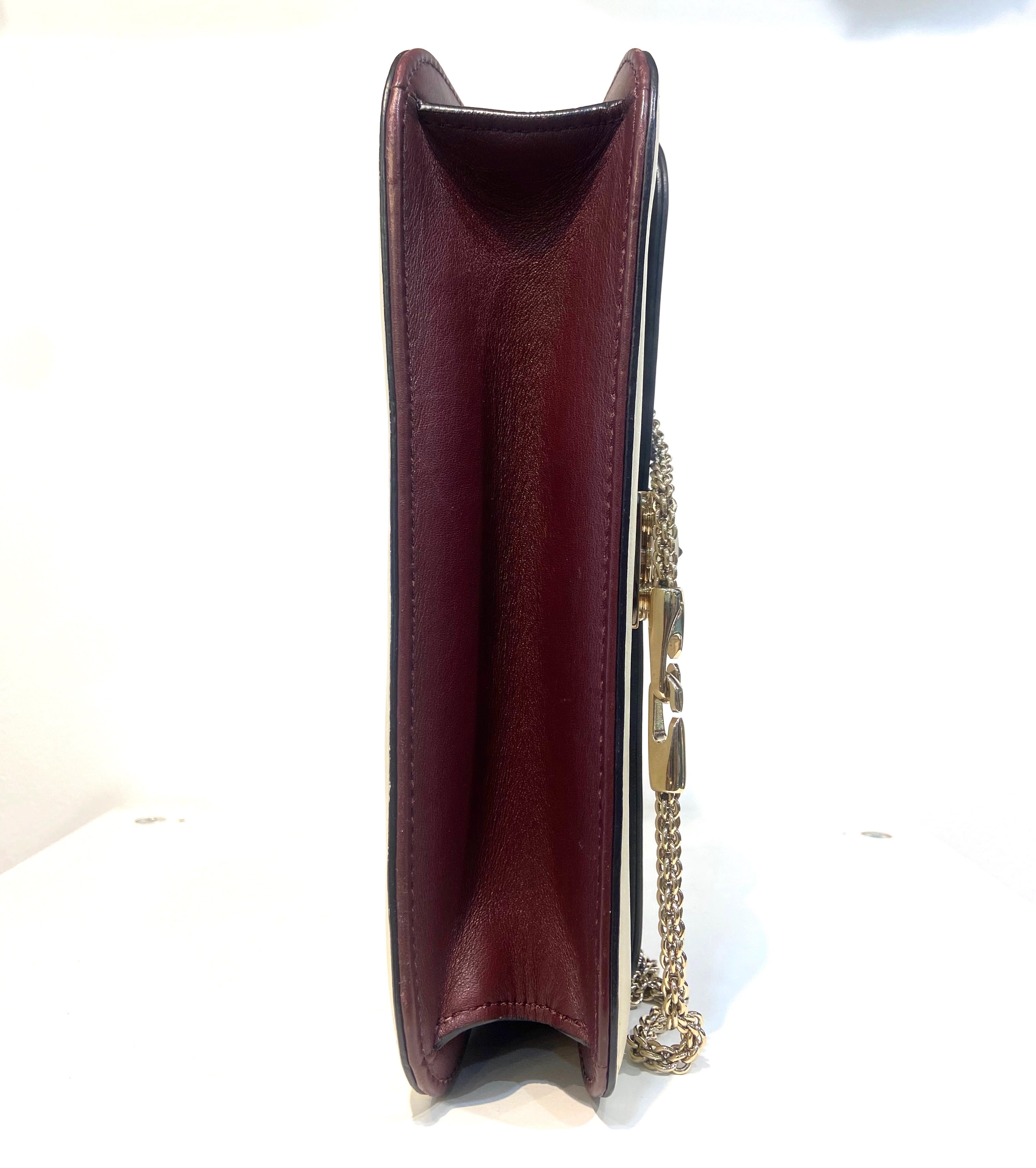 VALENTINO TRI-COLOR ROCKSTUD MEDIUM GLAM LOCK CALFSKIN LEATHER CROSSBODY