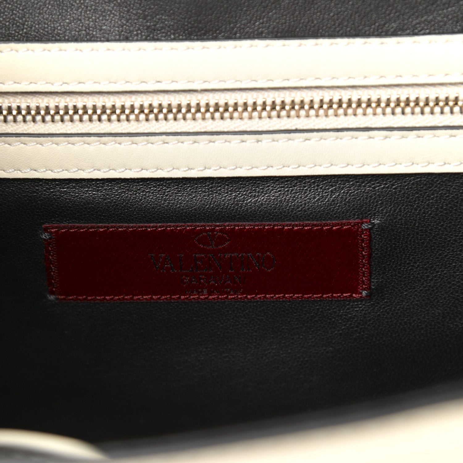 VALENTINO TRI-COLOR ROCKSTUD MEDIUM GLAM LOCK CALFSKIN LEATHER CROSSBODY
