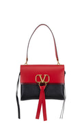 VALENTINO GARAVANI VRing Leather Medium Shoulder Bag