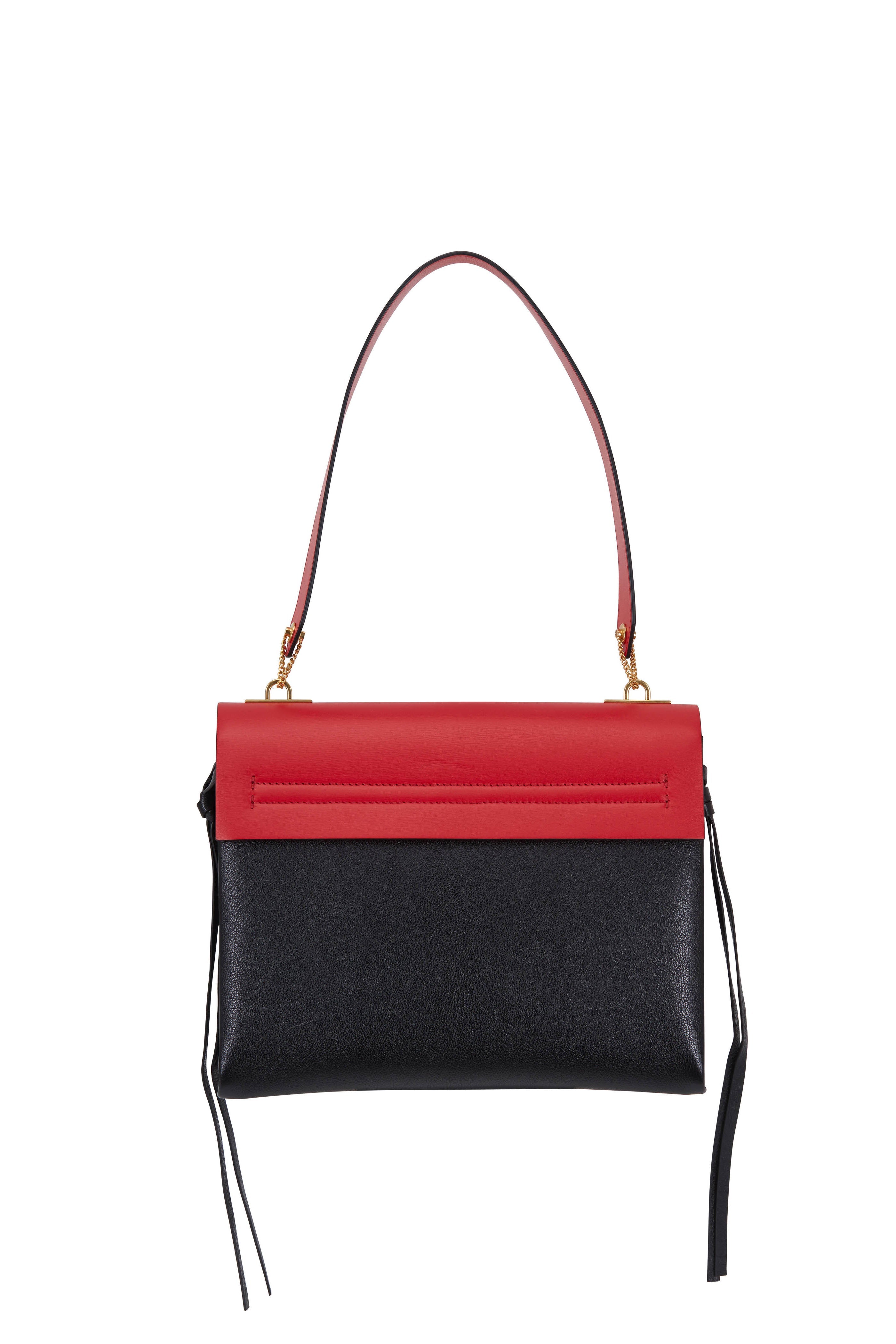 VALENTINO GARAVANI VRing Leather Medium Shoulder Bag