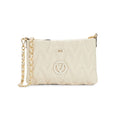VALENTINO VANILLE D CHEVRON QUILTED LEATHER SHOULDER BAG
