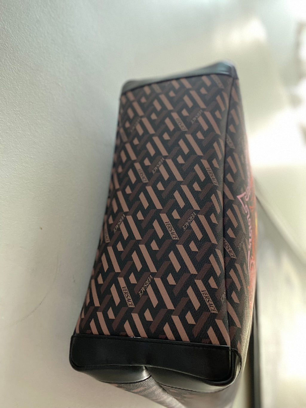 VERSACE LA GRACE MEDUSA MUSIC TOTE BAG WITH POCHETTE