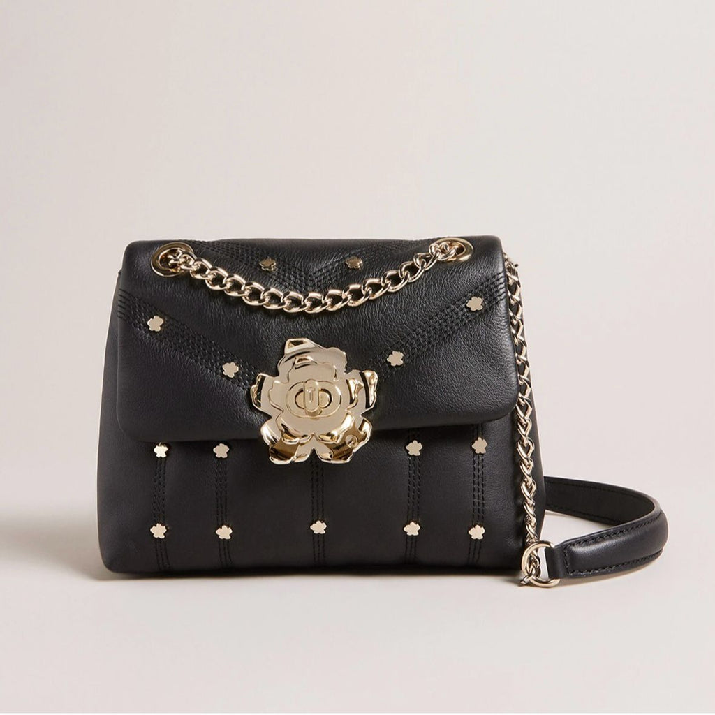 Ted Baker Ayalisa Studded Leather Puffer Crossbody Bag