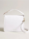 New Ted Baker Emie Jewel Detail Small Bag In White