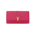 YSL CALFSKIN LEATHER CLASSIC Y LIGNE CLUTCH