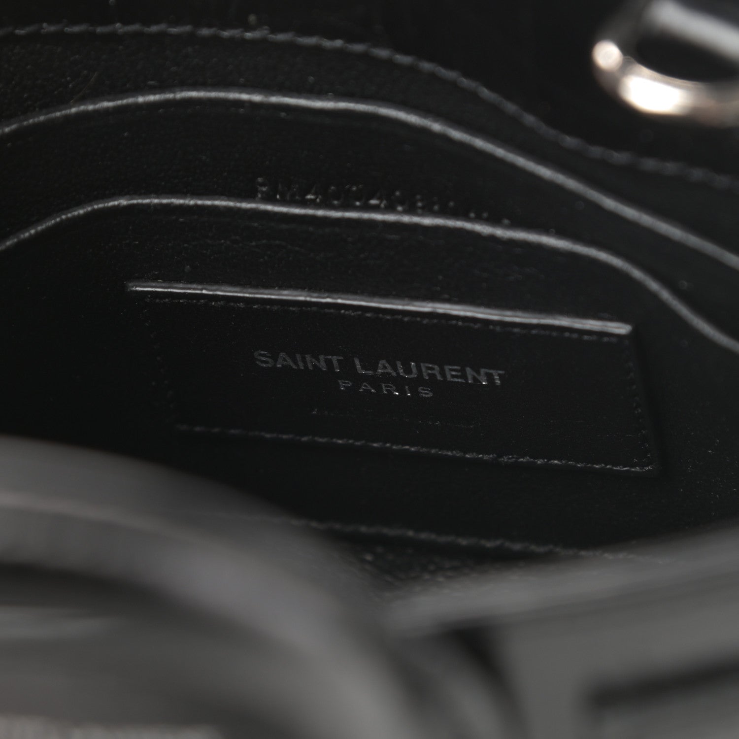 YSL CALFSKIN CROC EMBOSSED TOY SAC DE JOUR BAG