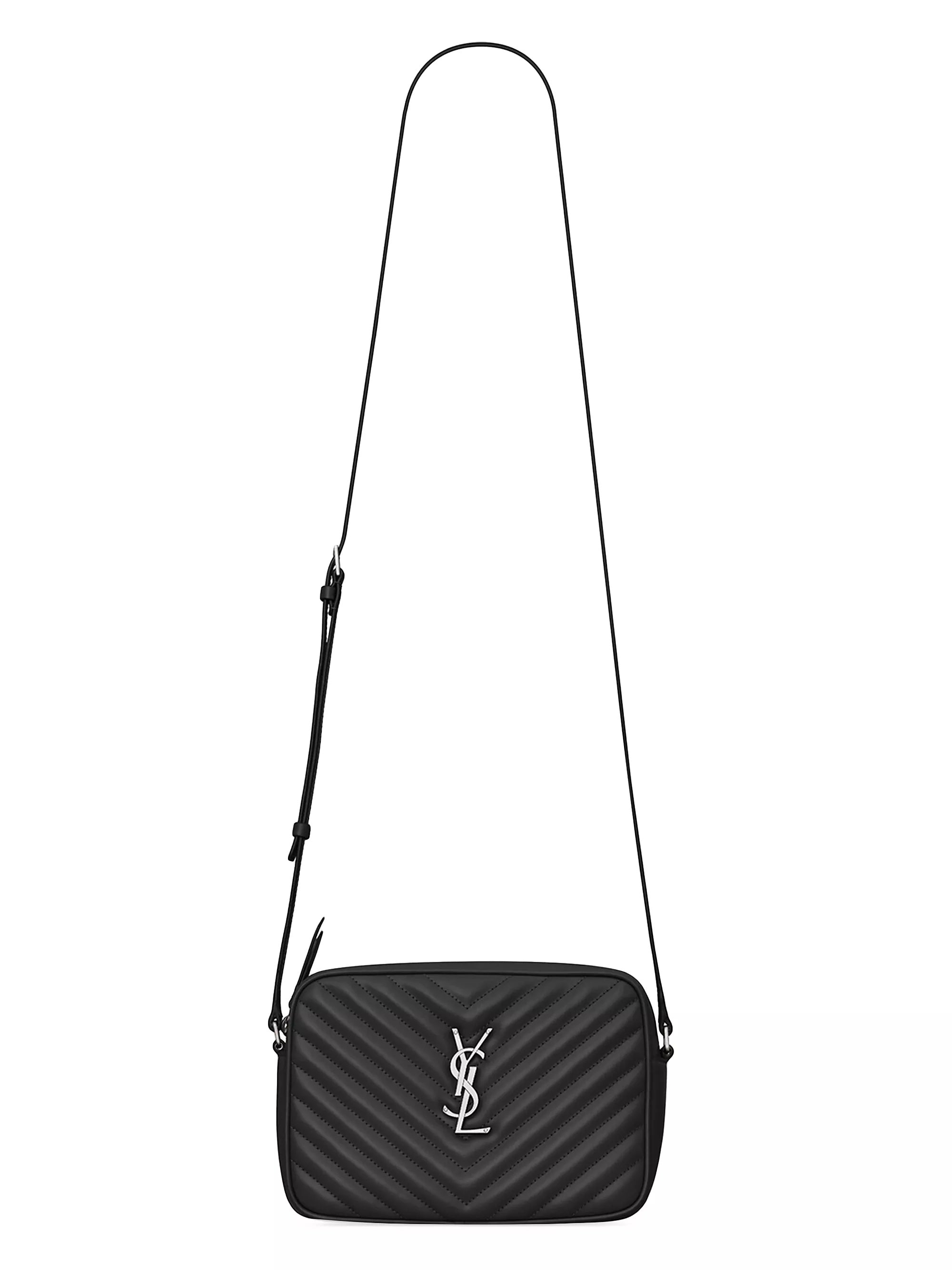 YSL LOU QUILTED CALFSKIN YSL CAMERA CROSSBODY BAG