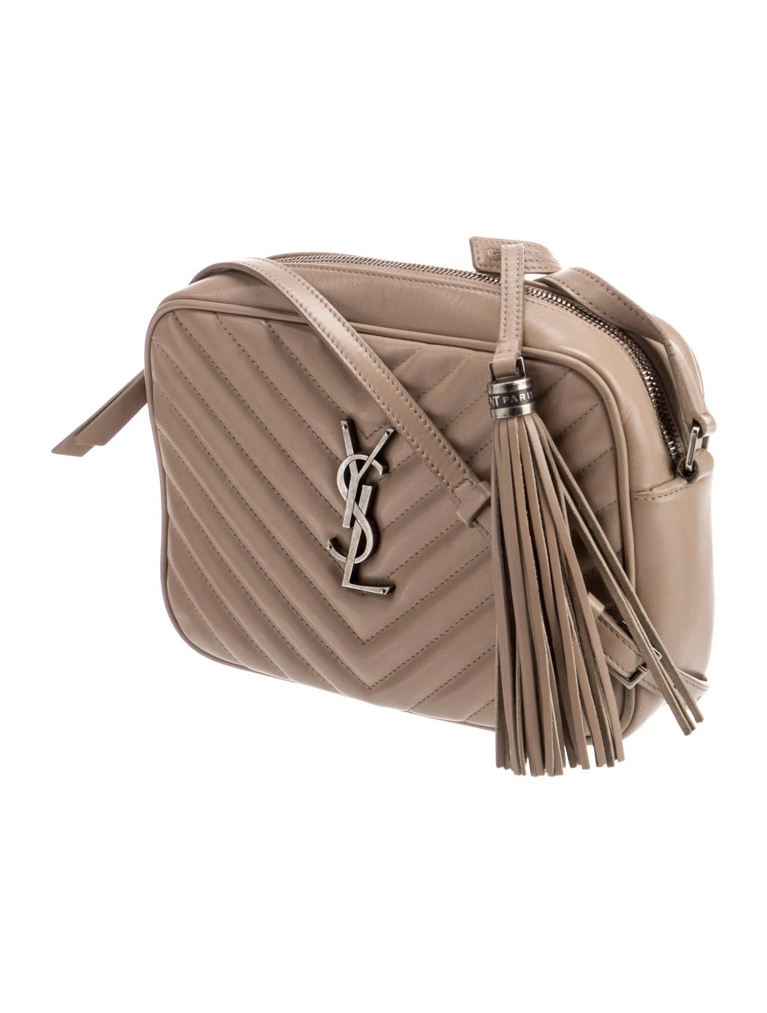 YSL QUILTED CALFSKIN LOU CAMERA CROSSBODY BAG