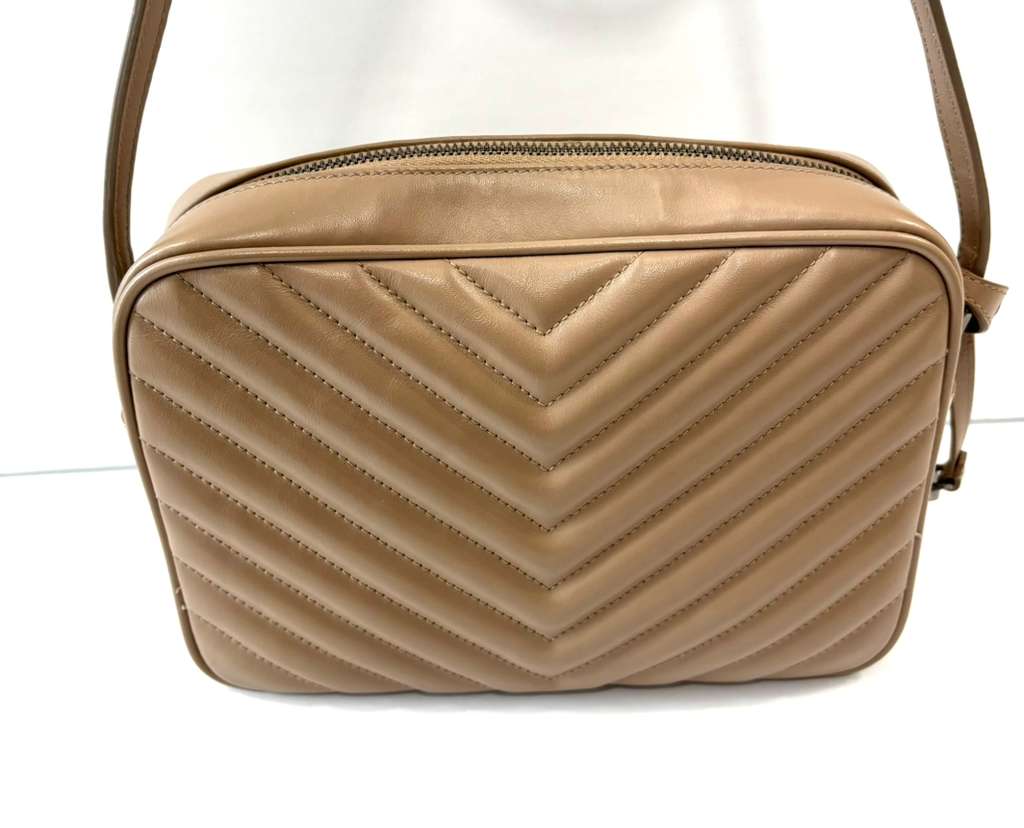 YSL QUILTED CALFSKIN LOU CAMERA CROSSBODY BAG