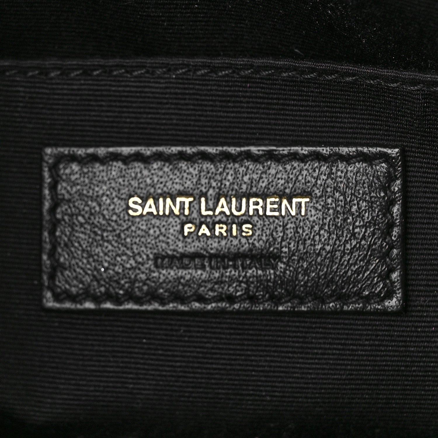 YSL CALFSKIN MATELASSE MONOGRAM MED LOU CAMERA BAG