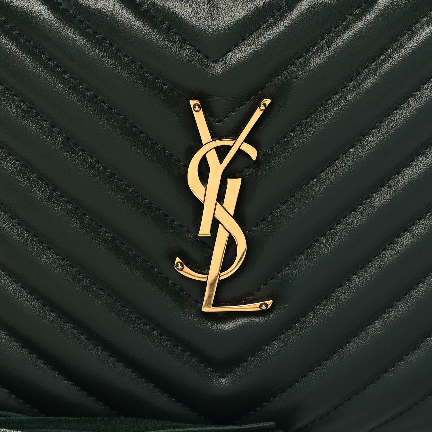 YSL MATELASSE MONOGRAM LOU CALFSKIN LEATHER CAMERA BAG