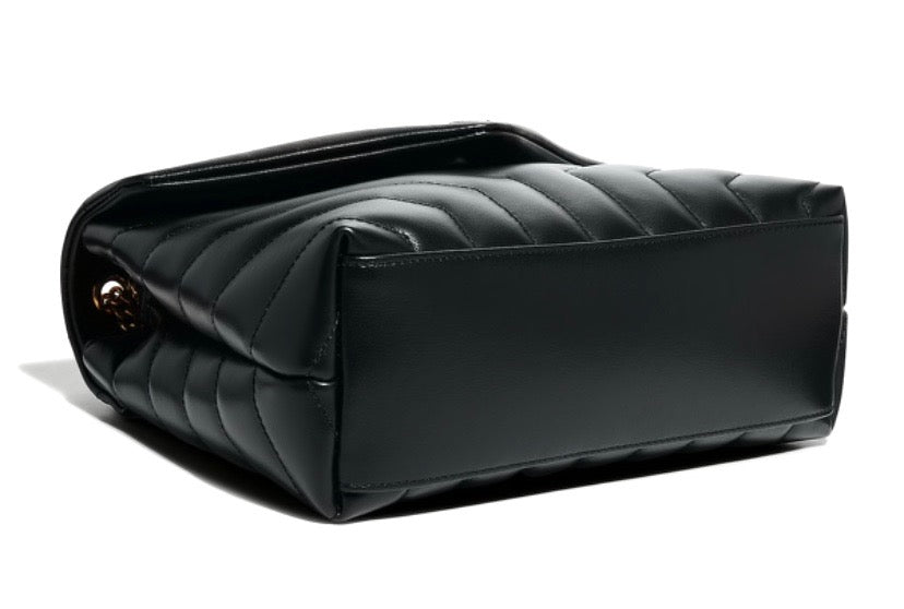 YSL QUILTED CALFSKIN SMALL LOULOU SHOULDER BAG
