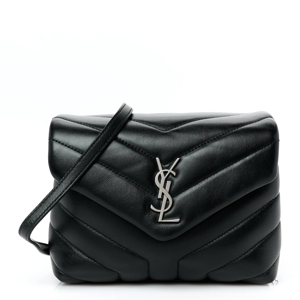 YSL LEATHER LOULOU TOY CROSSBODY BAG