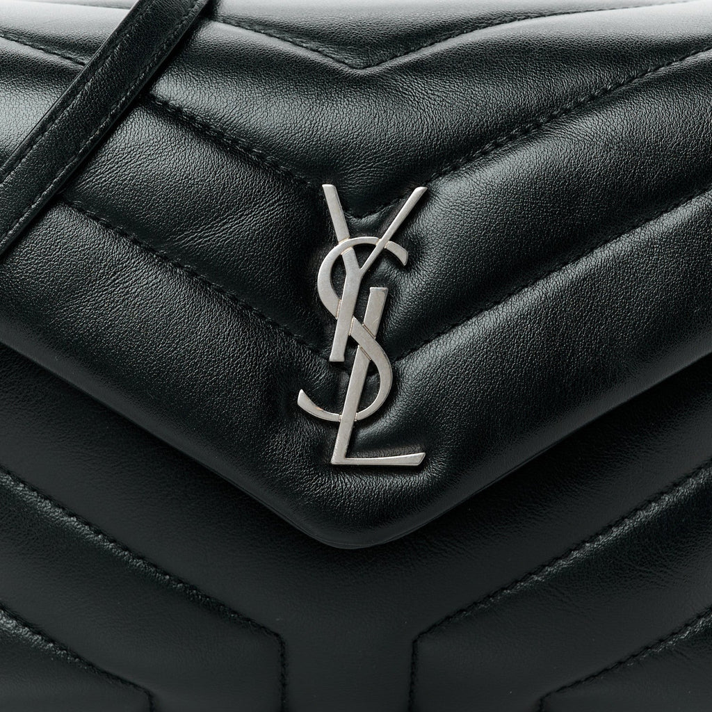 YSL LEATHER LOULOU TOY CROSSBODY BAG