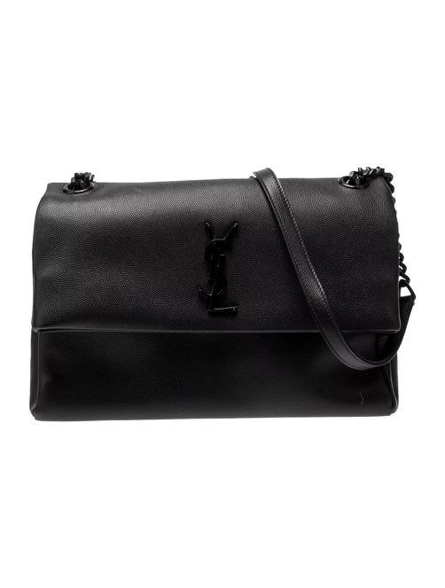 YSL GRAIN DE POUDRE MEDIUM WEST HOLLYWOOD MONOGRAM BAG