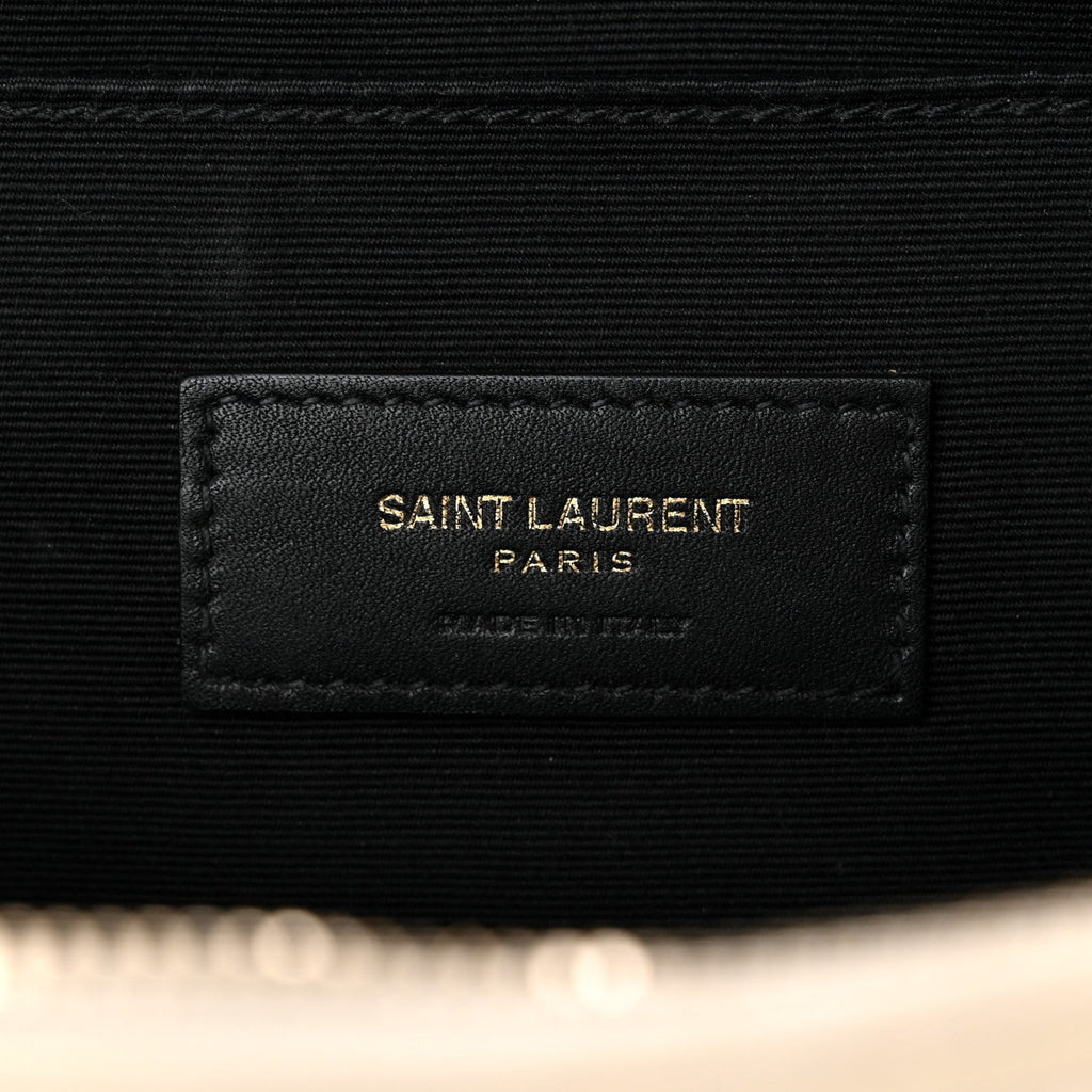 YSL GRAIN DE POUDRE MONOGRAM BELT BAG