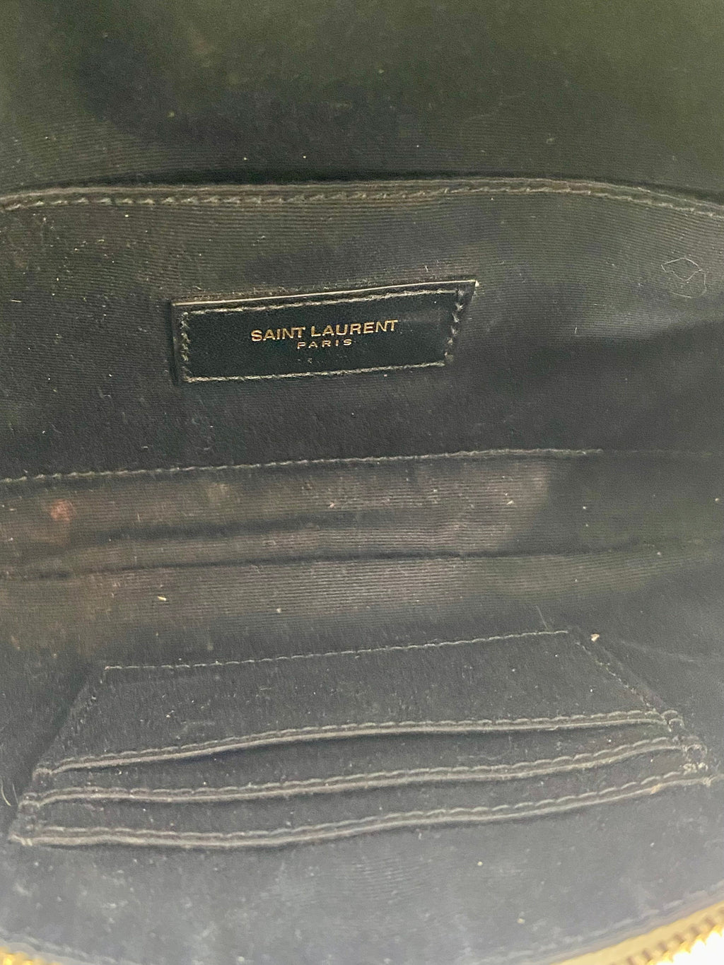 YSL GRAIN DE POUDRE MONOGRAM BELT BAG