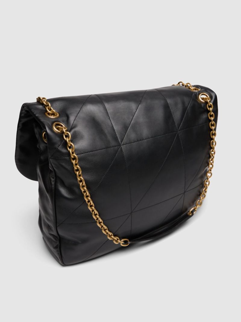 SAINT LAURENT JAMIE 4.3 LAMBSKIN LEATHER SHOULDER BAG