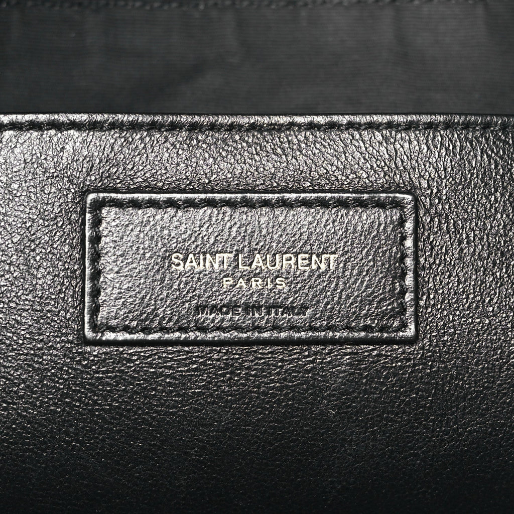 SAINT LAURENT JAMIE 4.3 LAMBSKIN LEATHER SHOULDER BAG